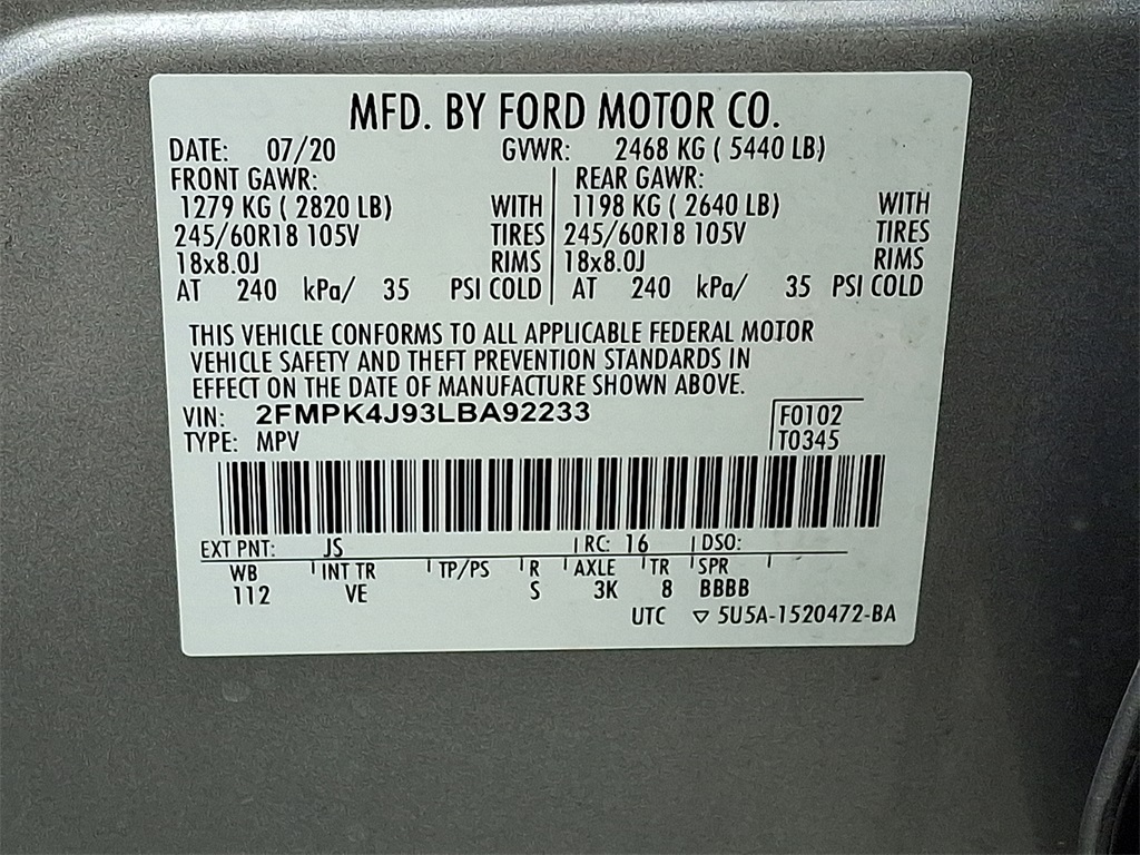 2020 Ford Edge SEL - Photo 26