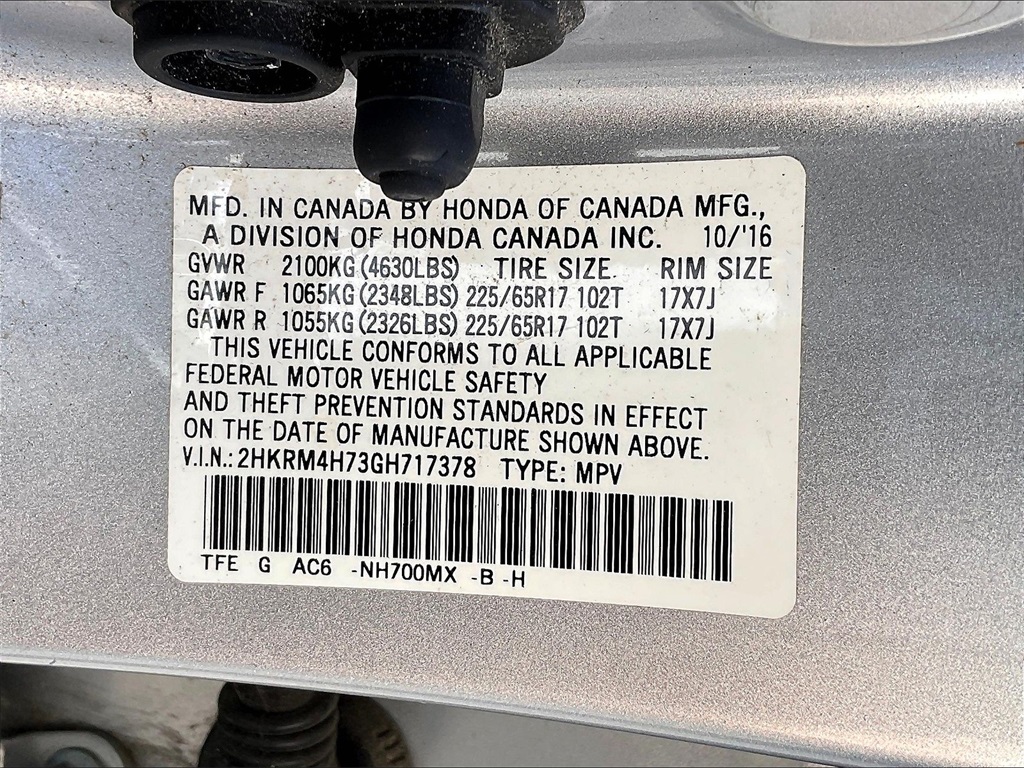 2016 Honda CR-V EX-L - Photo 31