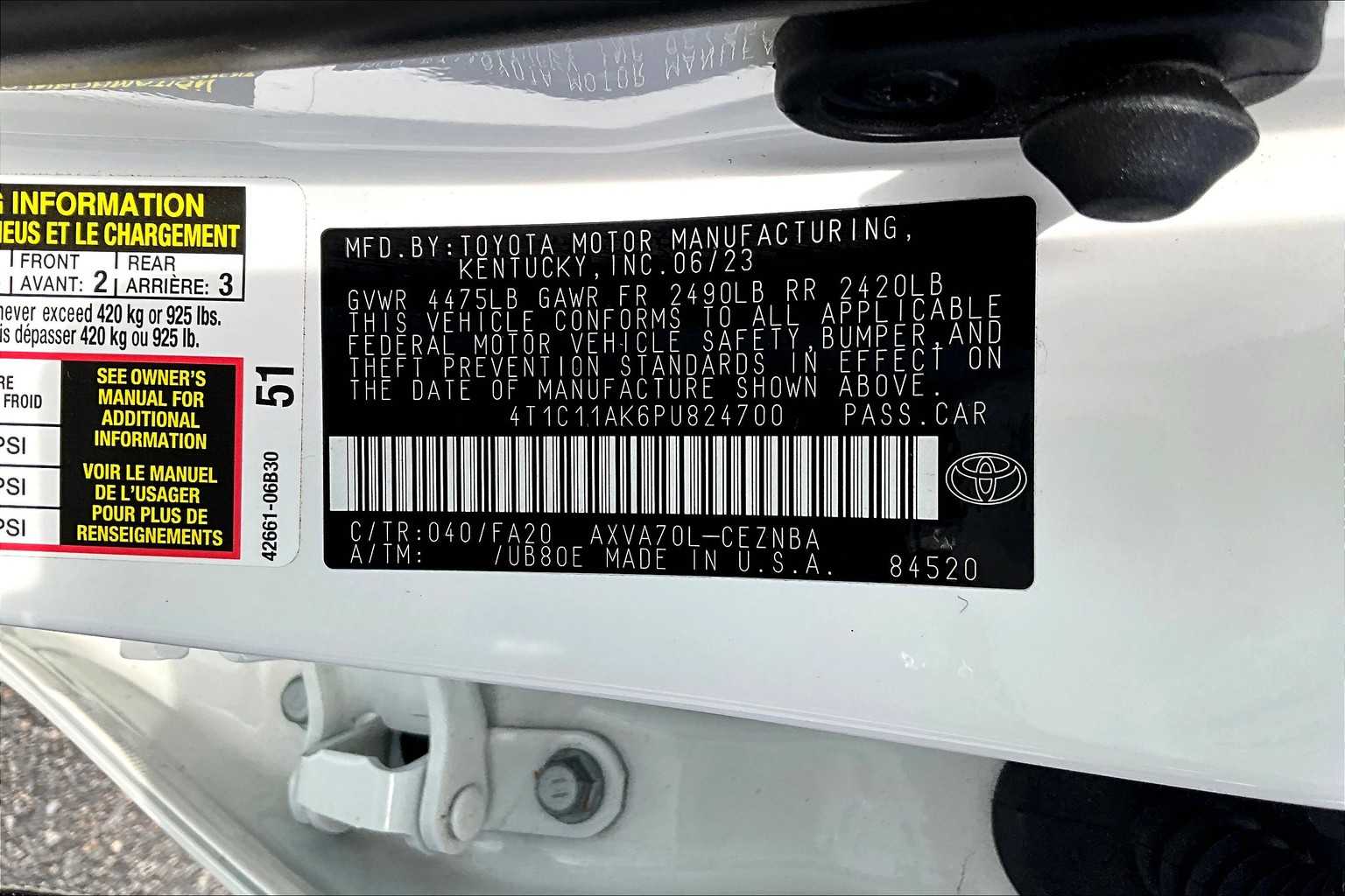 2023 Toyota Camry LE - Photo 35