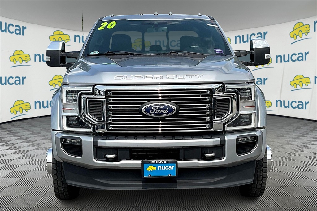 Used 2020 Ford F-450 Super Duty Platinum with VIN 1FT8W4DT6LEE91775 for sale in New Castle, DE