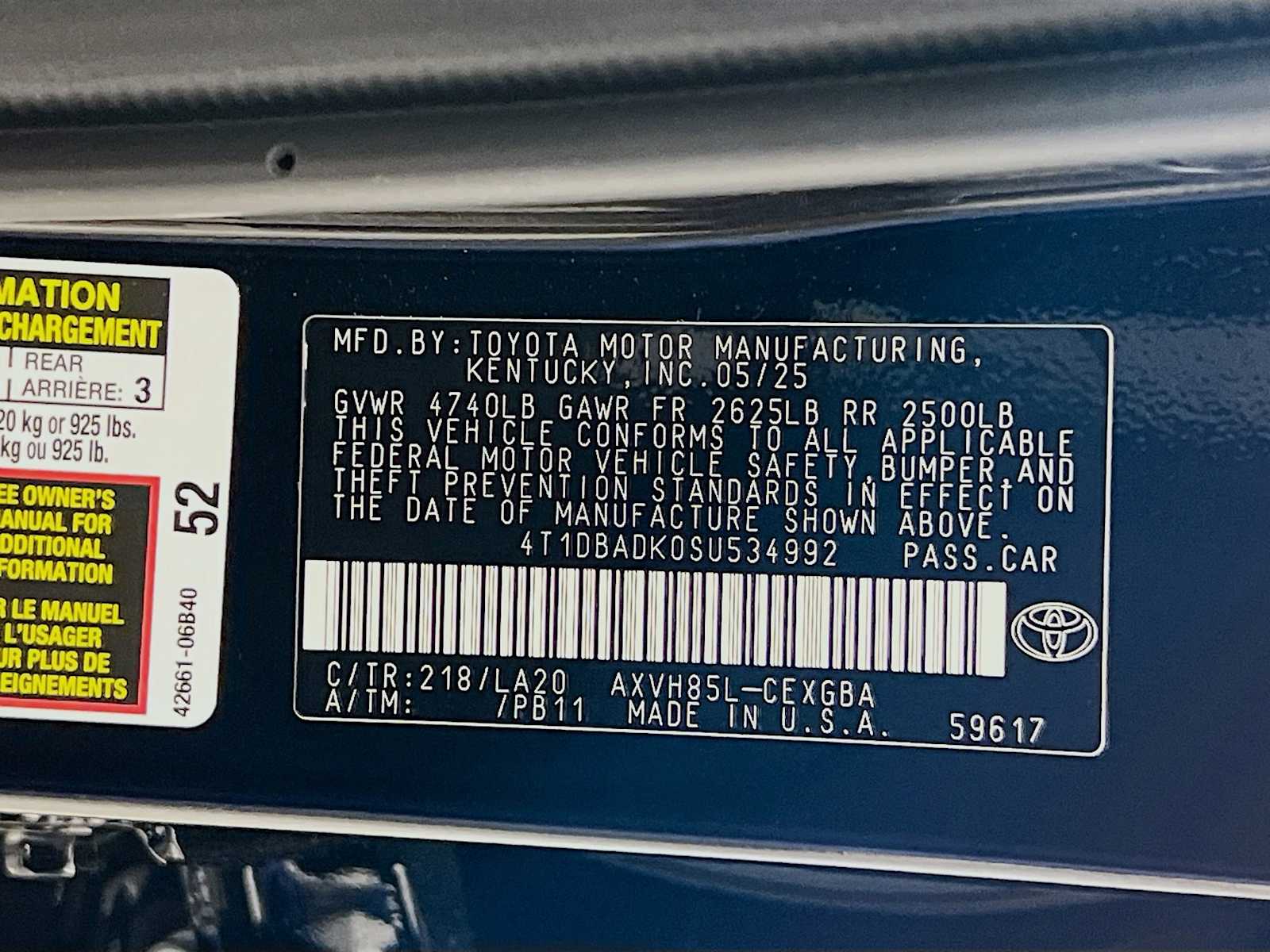 2025 Toyota Camry XLE - Photo 20