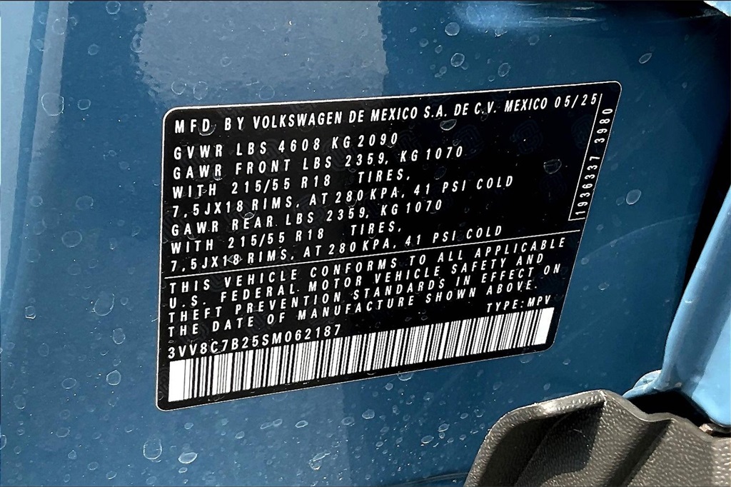2025 Volkswagen Taos 1.5T S - Photo 16