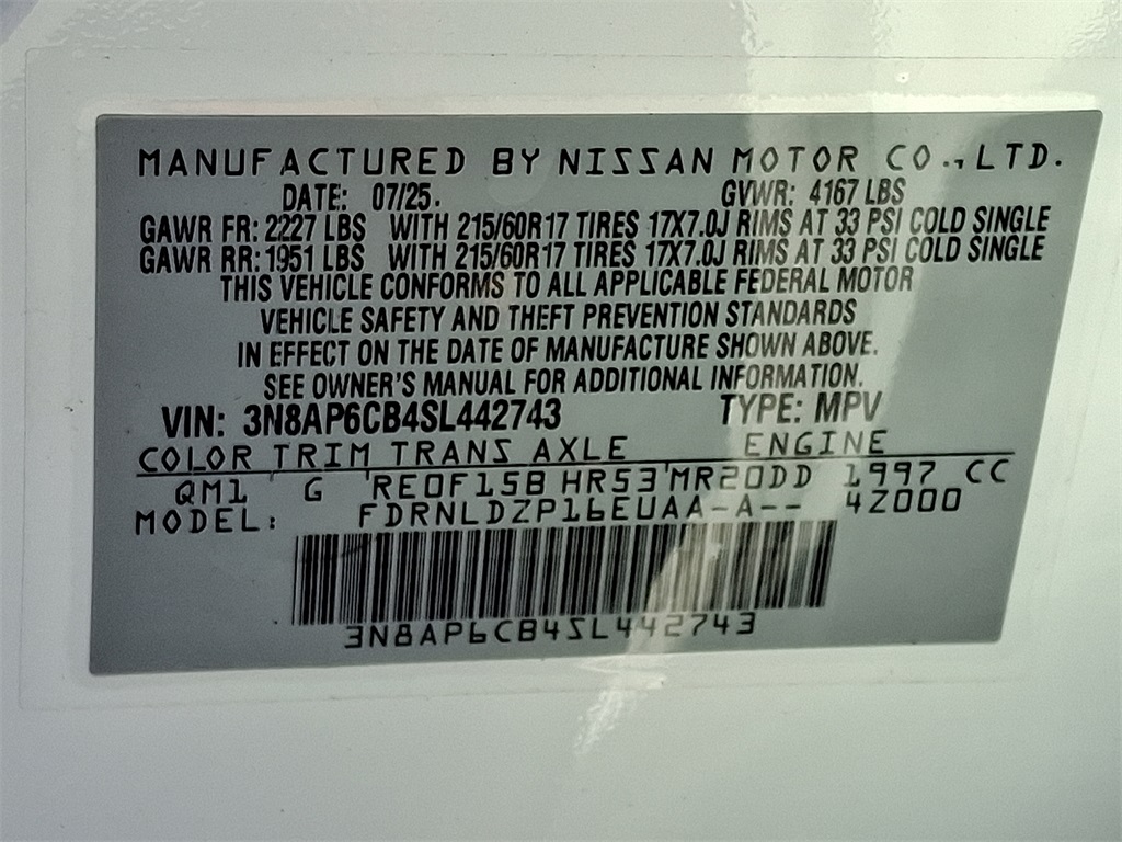 2025 Nissan Kicks SV - Photo 19
