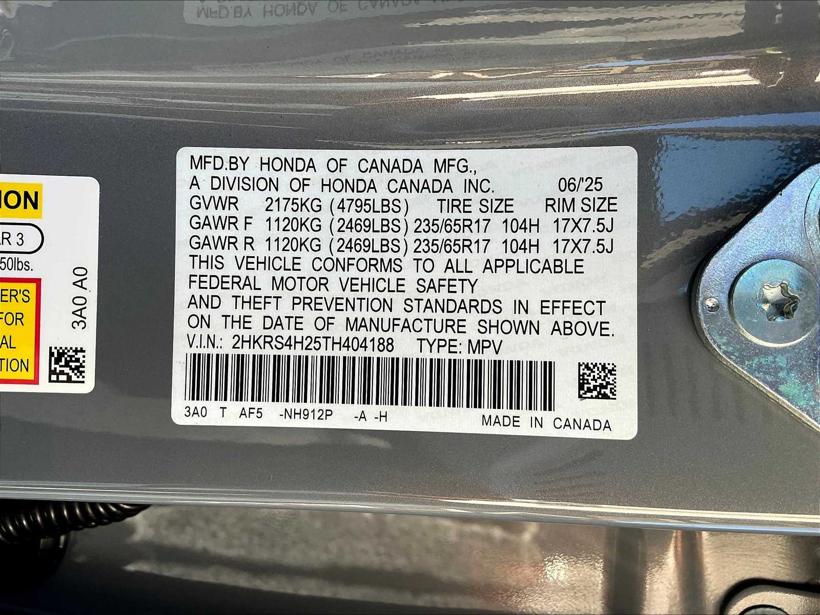 2026 Honda CR-V LX - Photo 17