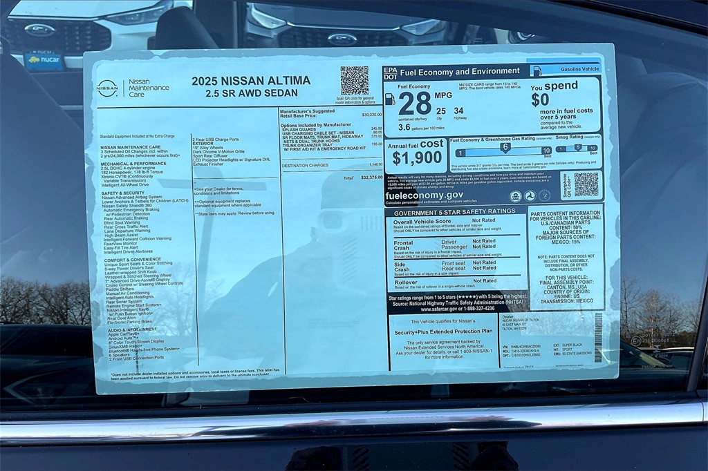 2025 Nissan Altima 2.5 SR - Photo 17
