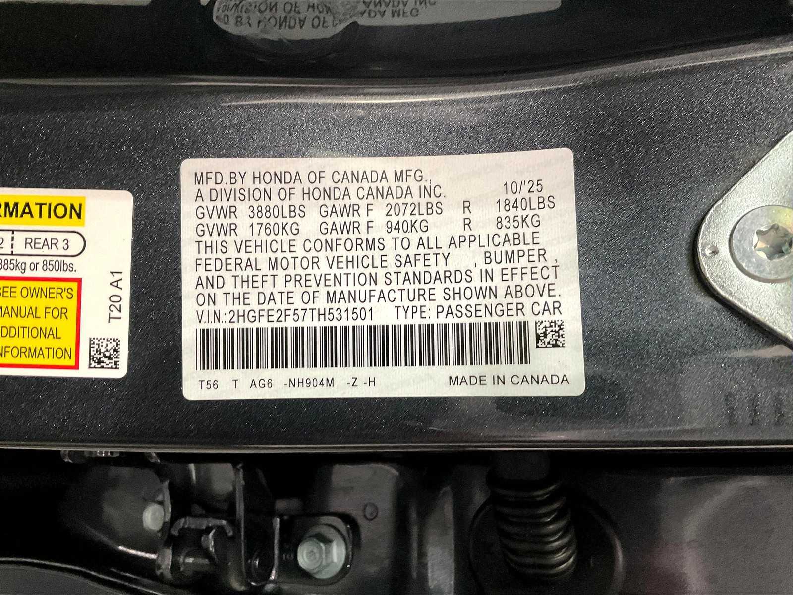 2026 Honda Civic Sport - Photo 17
