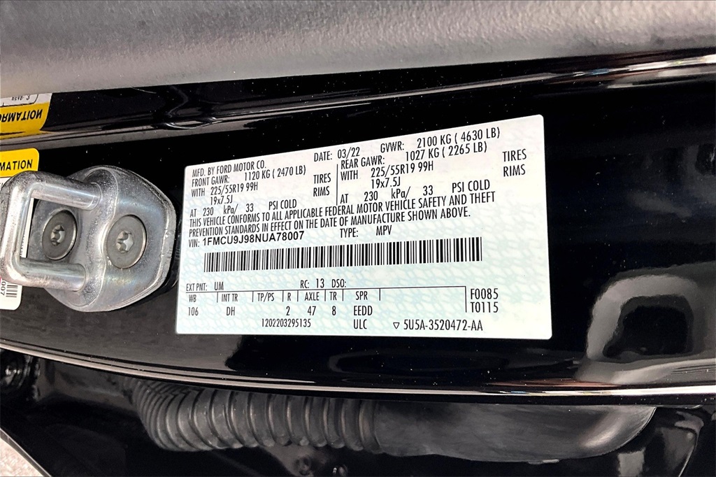 2022 Ford Escape Titanium - Photo 35