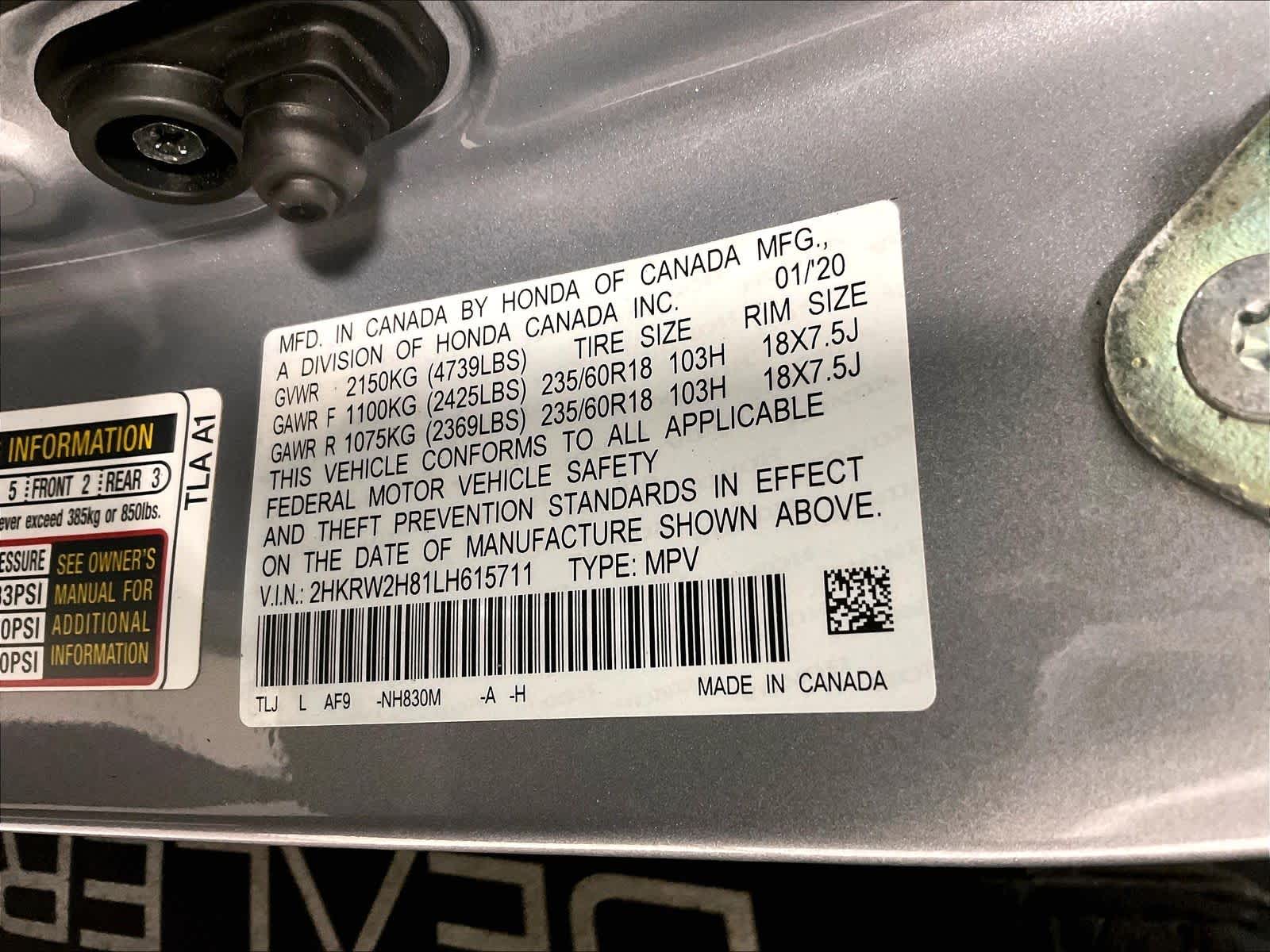 2020 Honda CR-V EX-L - Photo 36