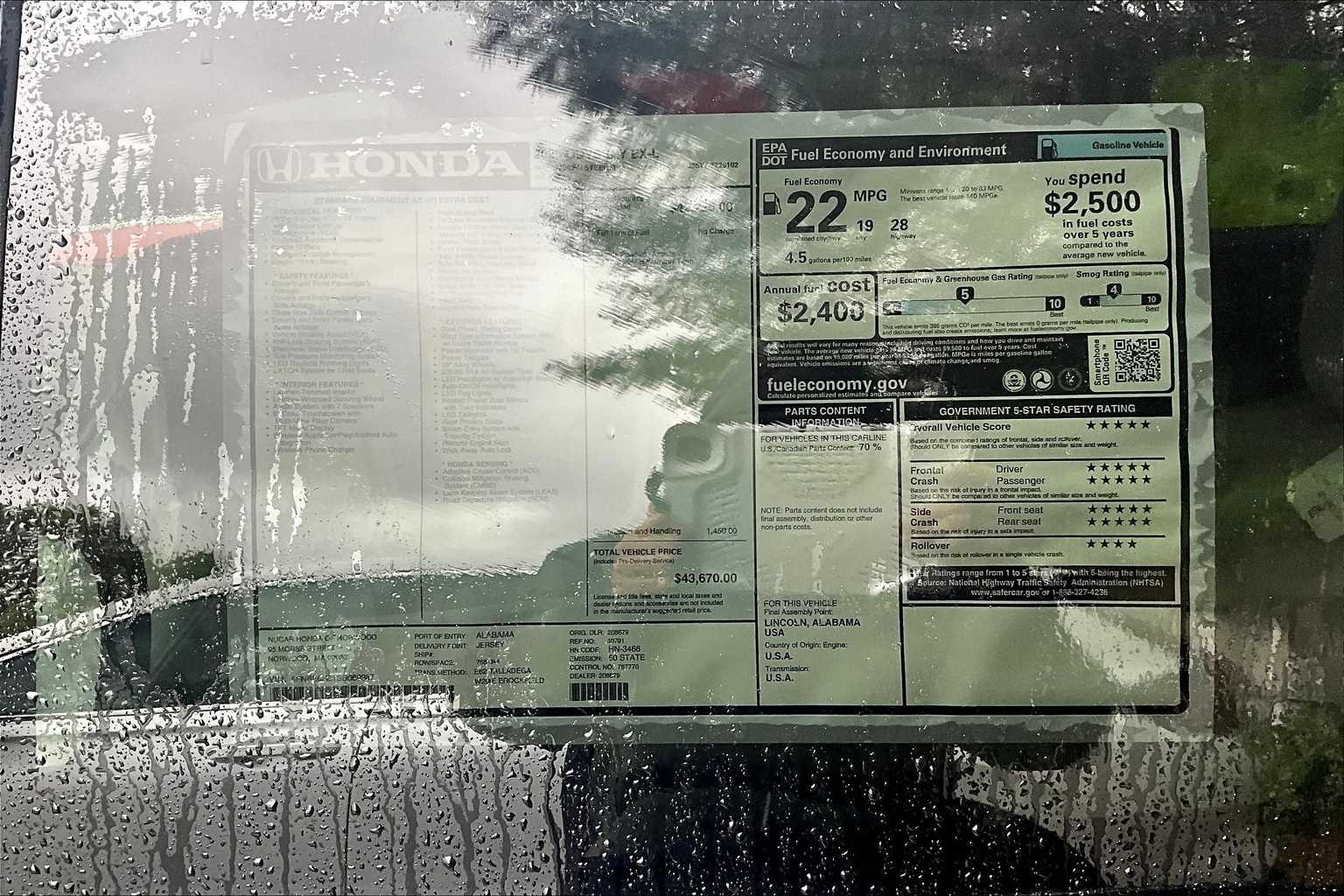2025 Honda Odyssey EX-L - Photo 17