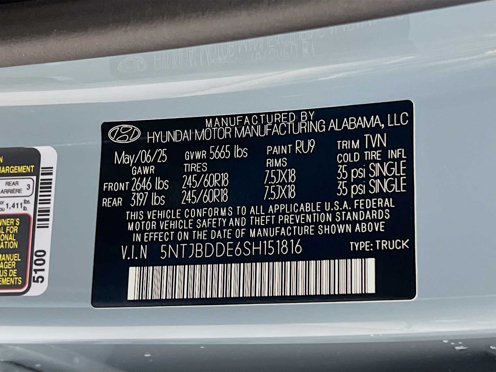 2025 Hyundai Santa Cruz SEL - Photo 20
