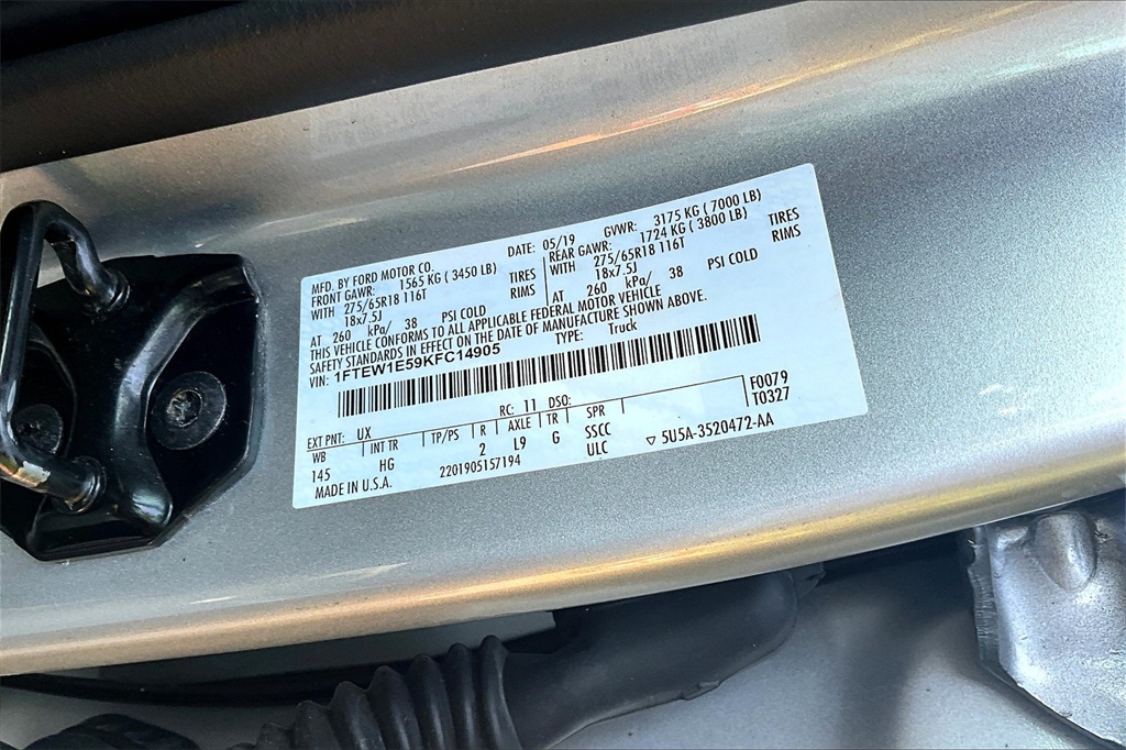 2019 Ford F-150 Lariat - Photo 6
