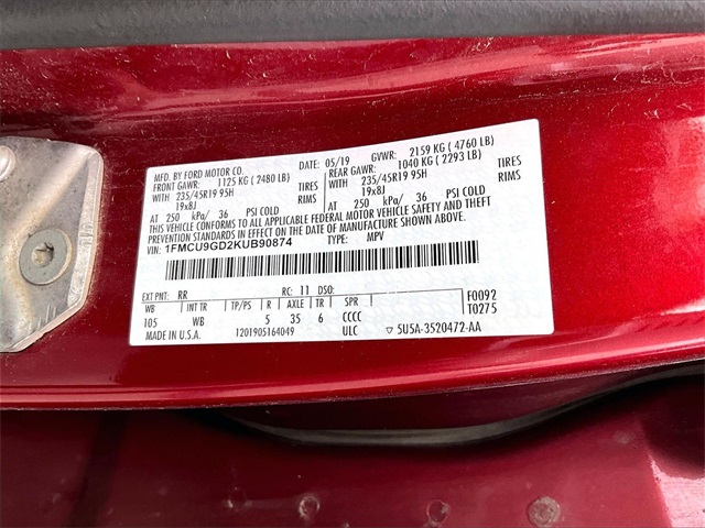 2019 Ford Escape SE - Photo 9