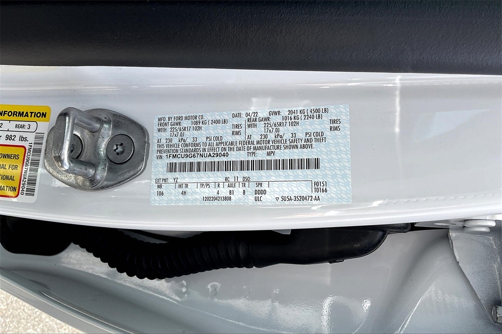 2022 Ford Escape SE - Photo 31