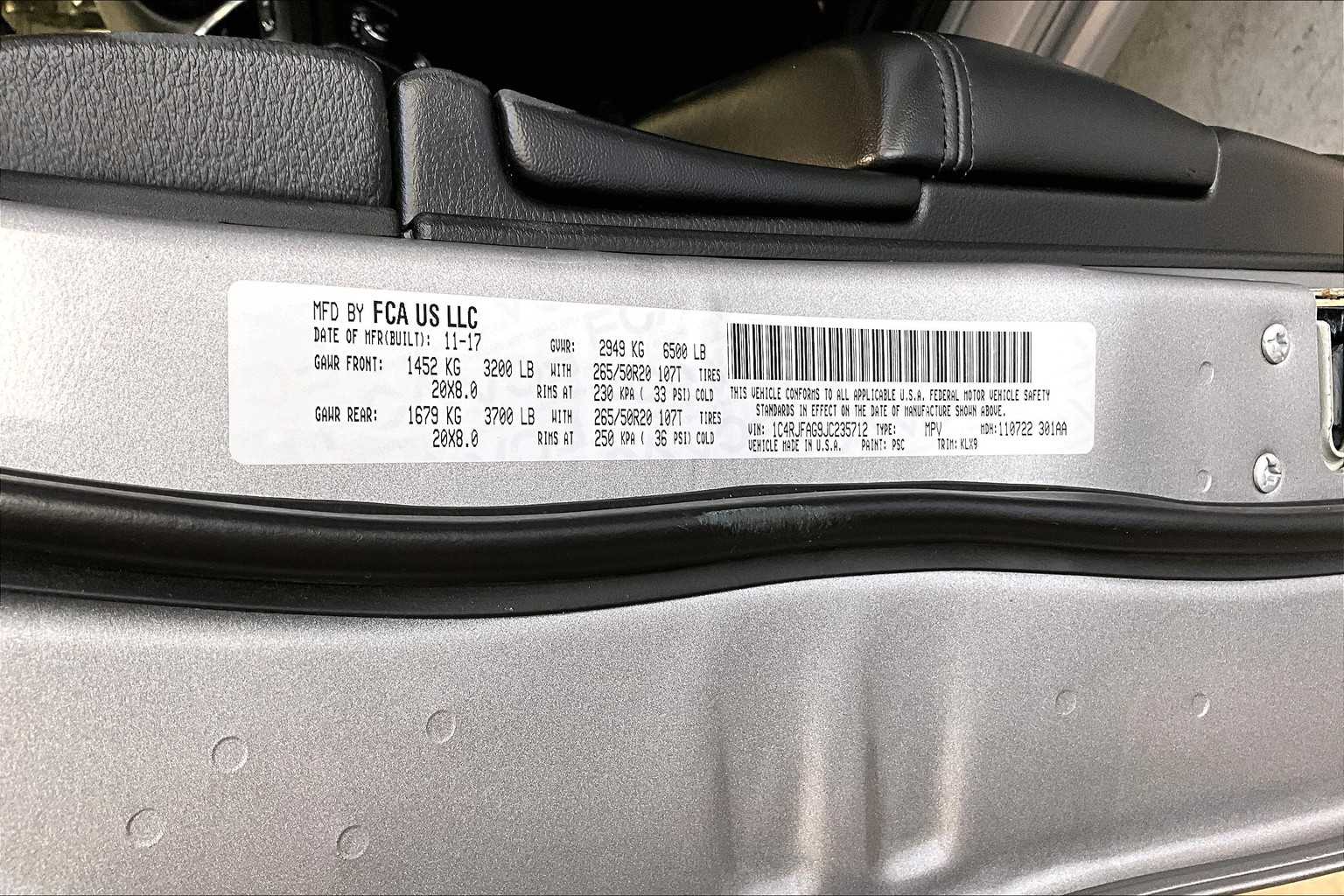 2018 Jeep Grand Cherokee Altitude - Photo 37