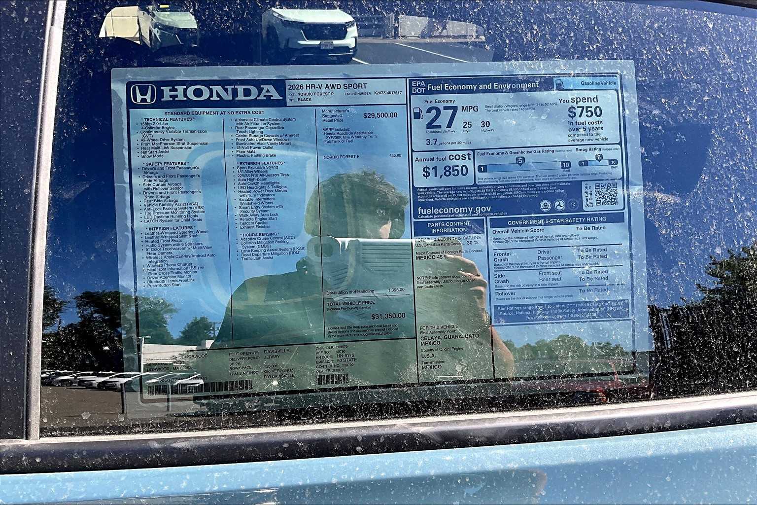 2026 Honda HR-V Sport - Photo 18
