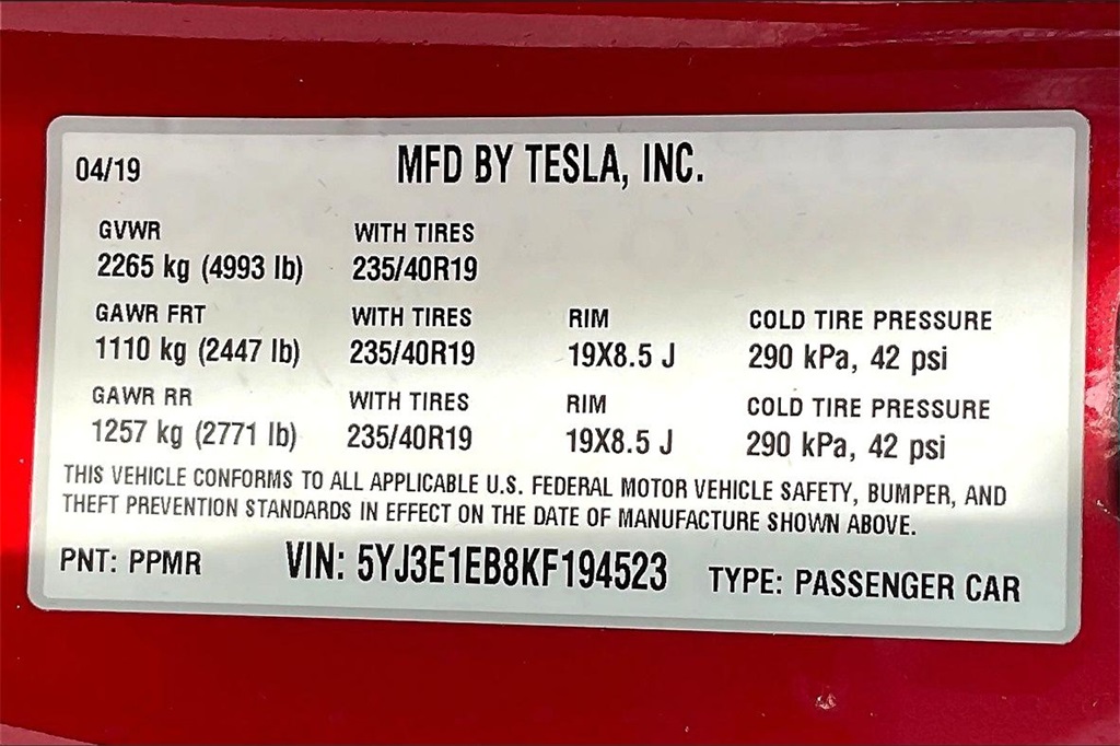 2019 Tesla Model 3 Long Range - Photo 32