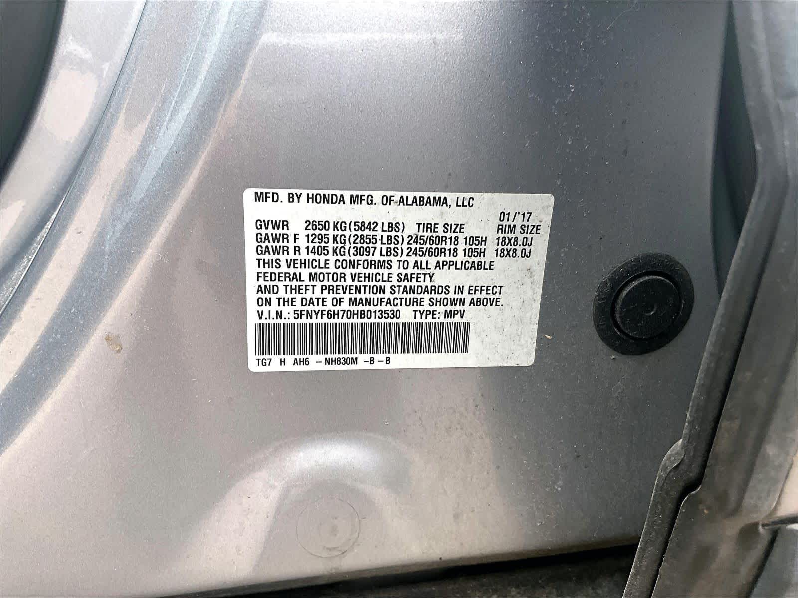 2017 Honda Pilot EX-L - Photo 6