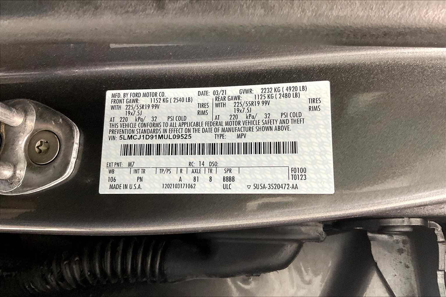 2021 Lincoln Corsair Standard - Photo 36