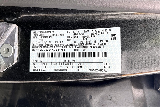 2019 Ford Escape Titanium - Photo 9