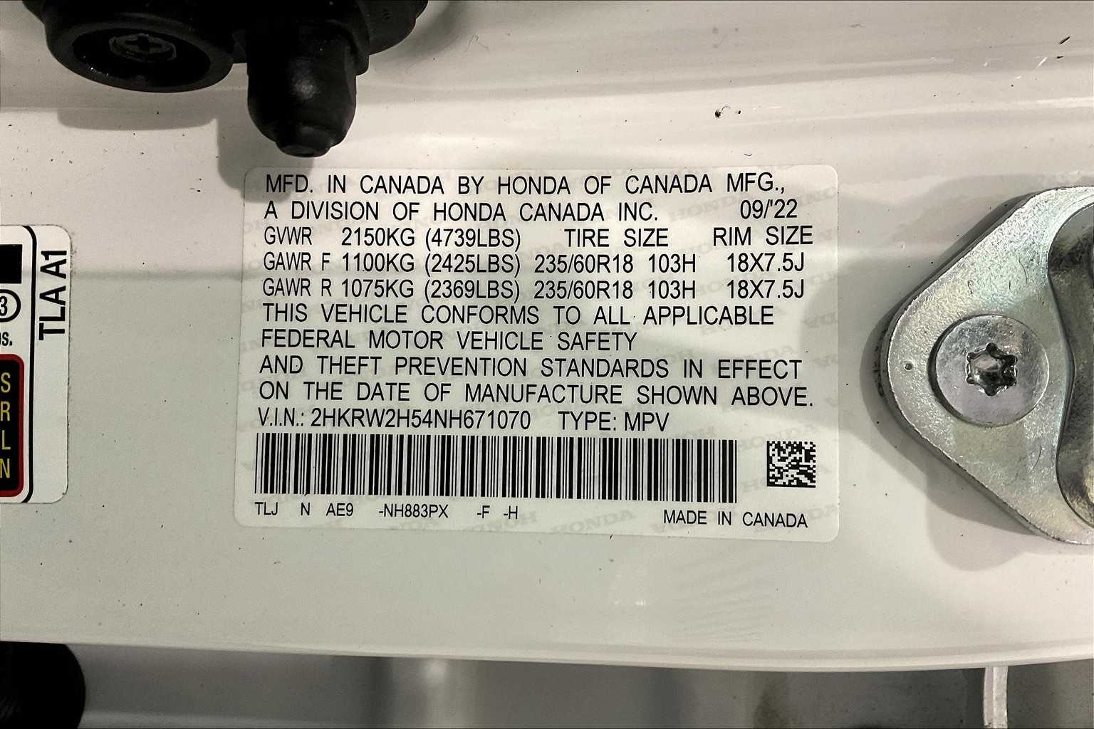 2022 Honda CR-V EX - Photo 35