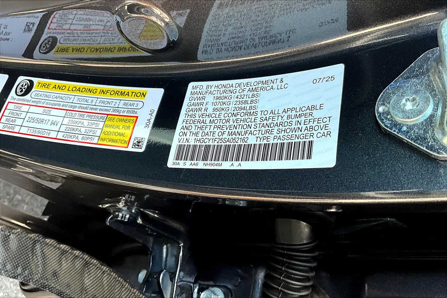 2025 Honda Accord LX - Photo 18