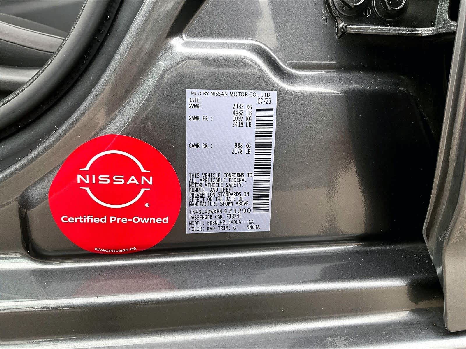 2023 Nissan Altima 2.5 SV - Photo 32