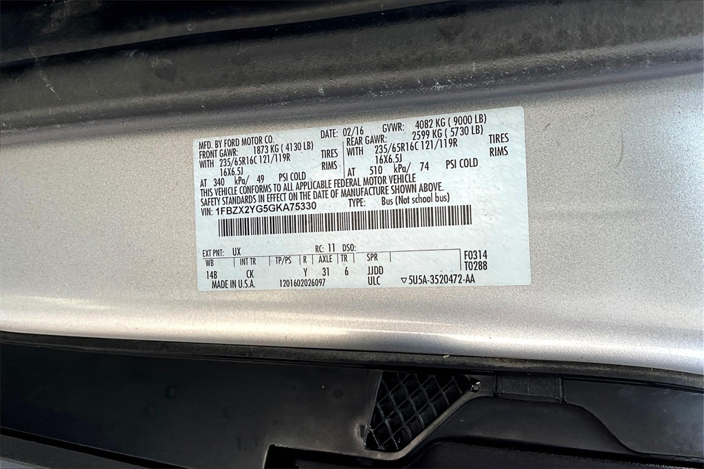 2016 Ford Transit-350 XLT - Photo 35