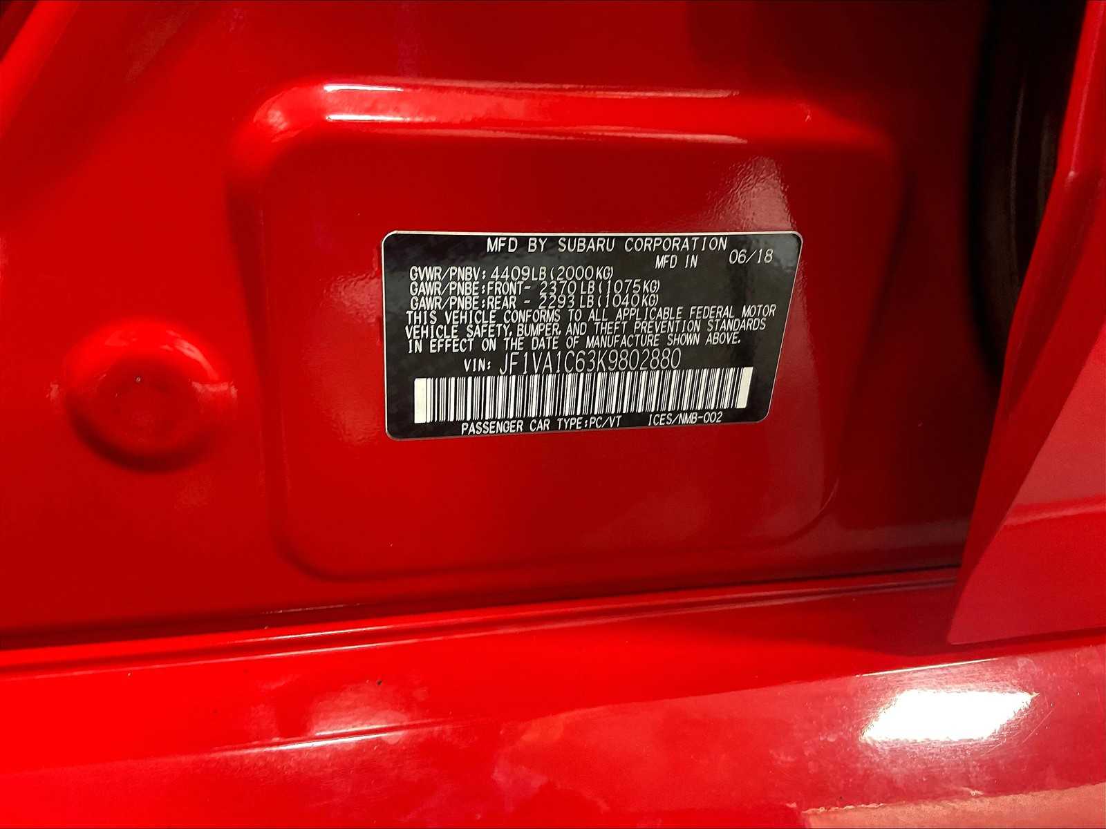 2019 Subaru WRX Premium - Photo 35