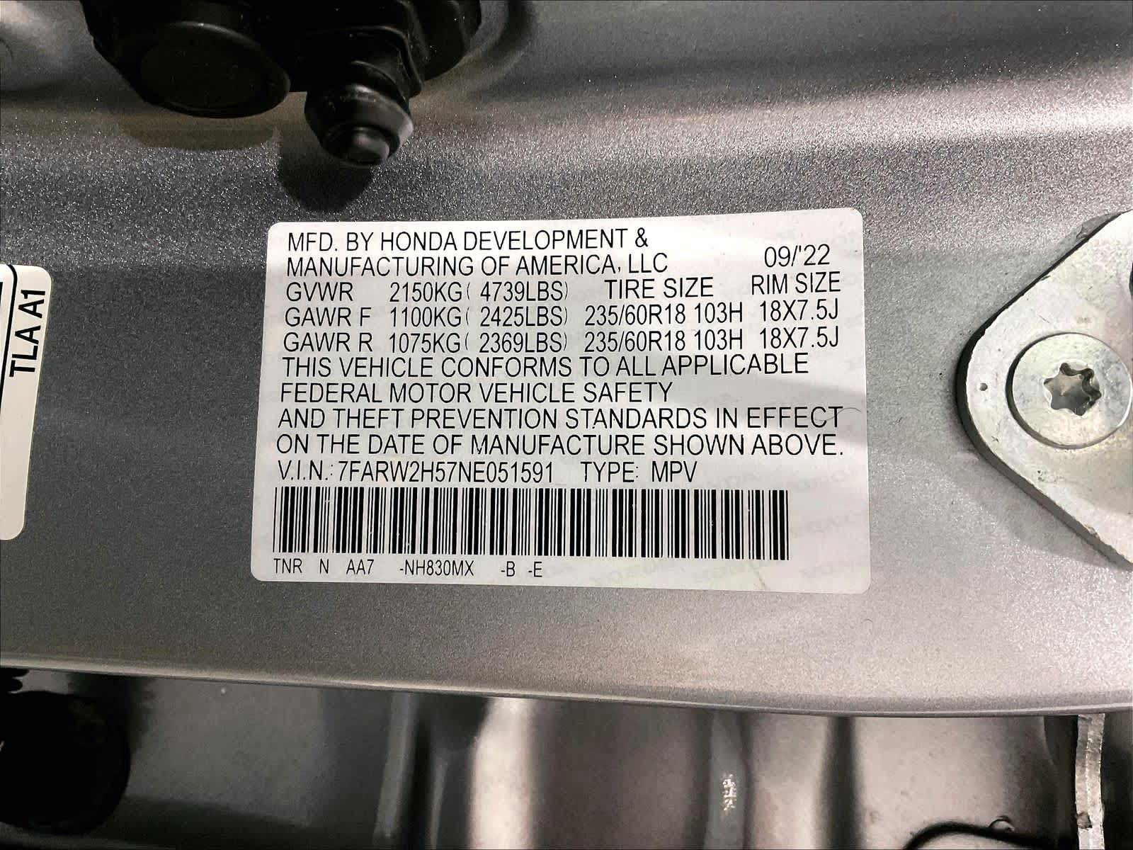 2022 Honda CR-V EX - Photo 35