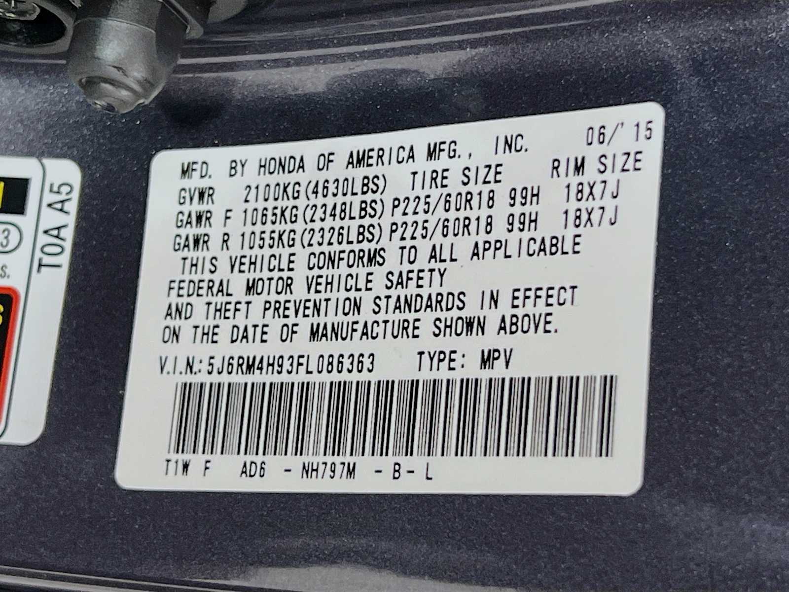 2015 Honda CR-V Touring - Photo 32