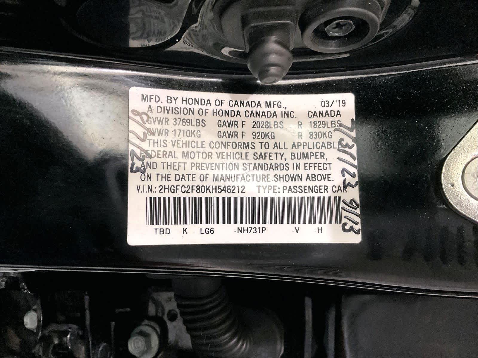 2019 Honda Civic Sport - Photo 33