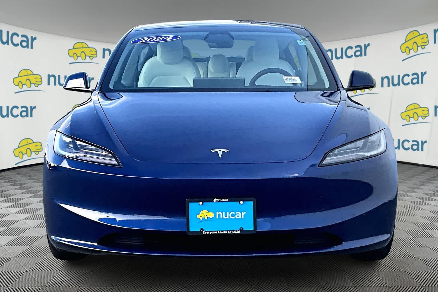 Used 2024 Tesla Model 3 Base with VIN 5YJ3E1EA0RF718149 for sale in New Castle, DE