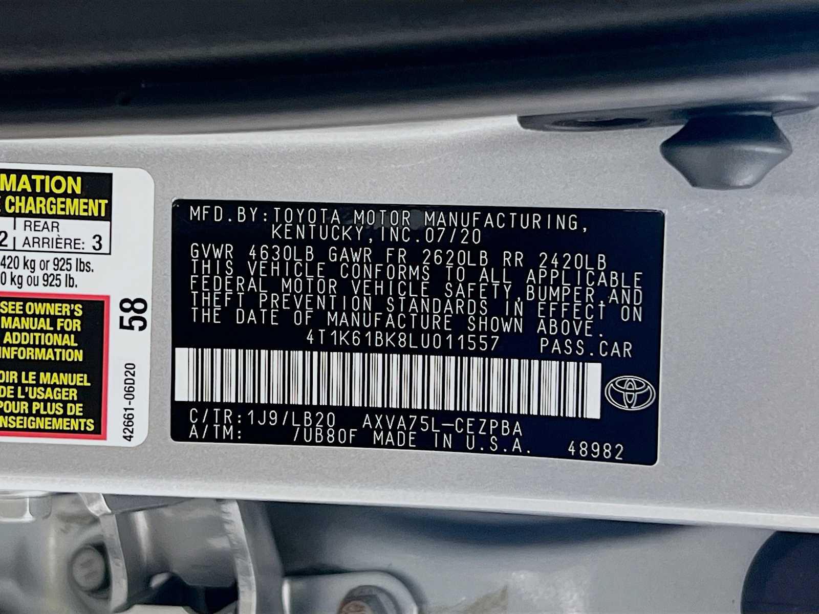 2020 Toyota Camry XSE - Photo 33