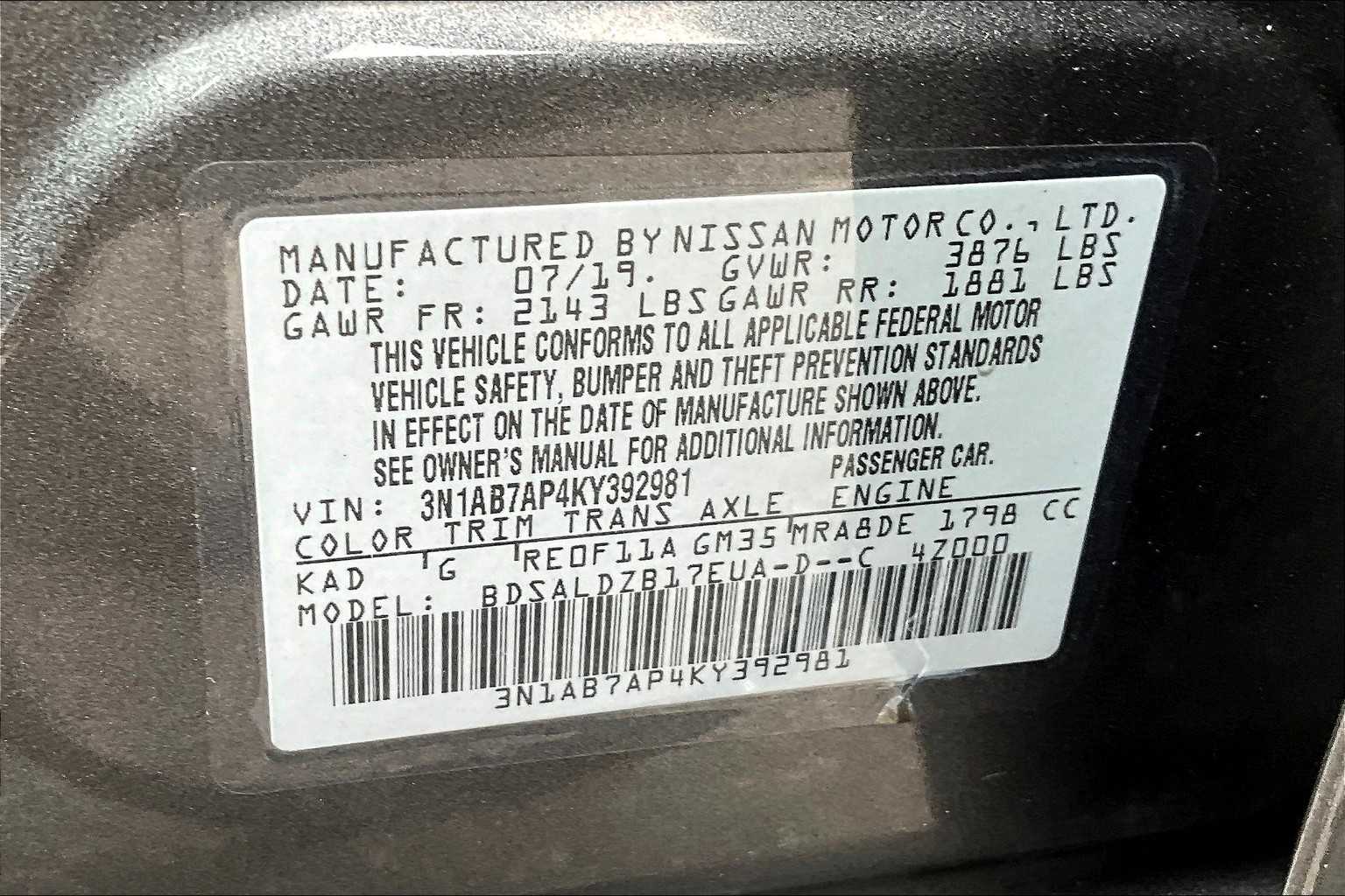 2019 Nissan Sentra SV - Photo 36