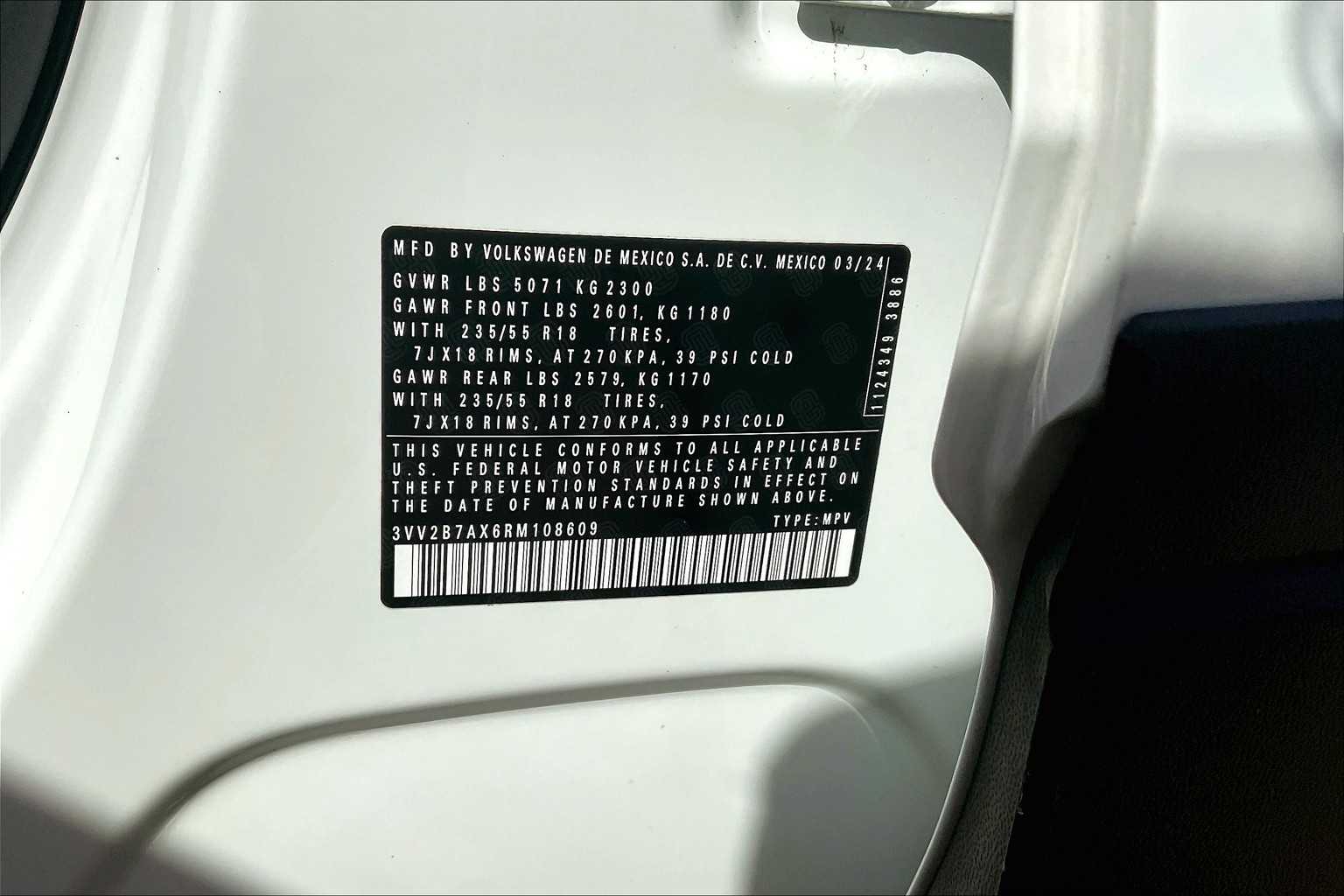 2024 Volkswagen Tiguan SE - Photo 35