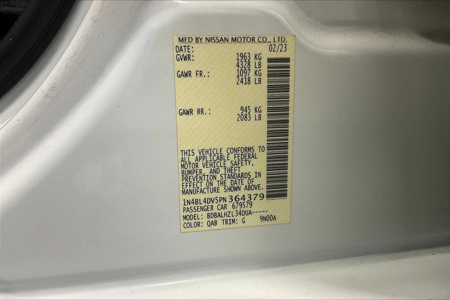 2023 Nissan Altima 2.5 SV - Photo 35