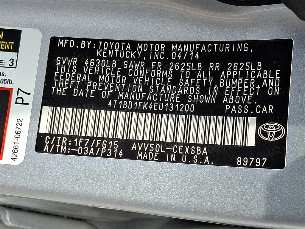 2014 Toyota Camry Hybrid SE Limited Edition - Photo 27