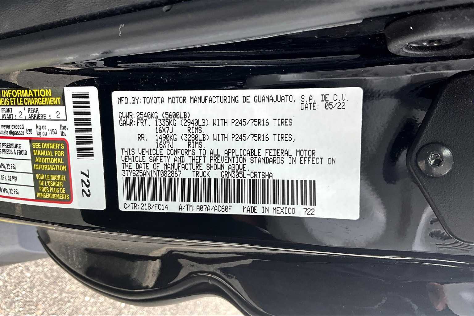 2022 Toyota Tacoma SR5 - Photo 37