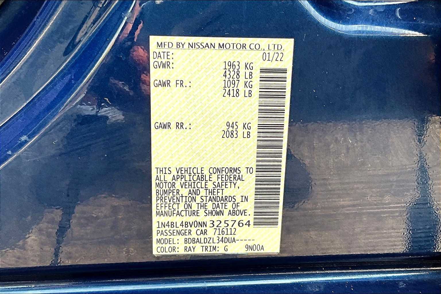 2022 Nissan Altima 2.5 S - Photo 33