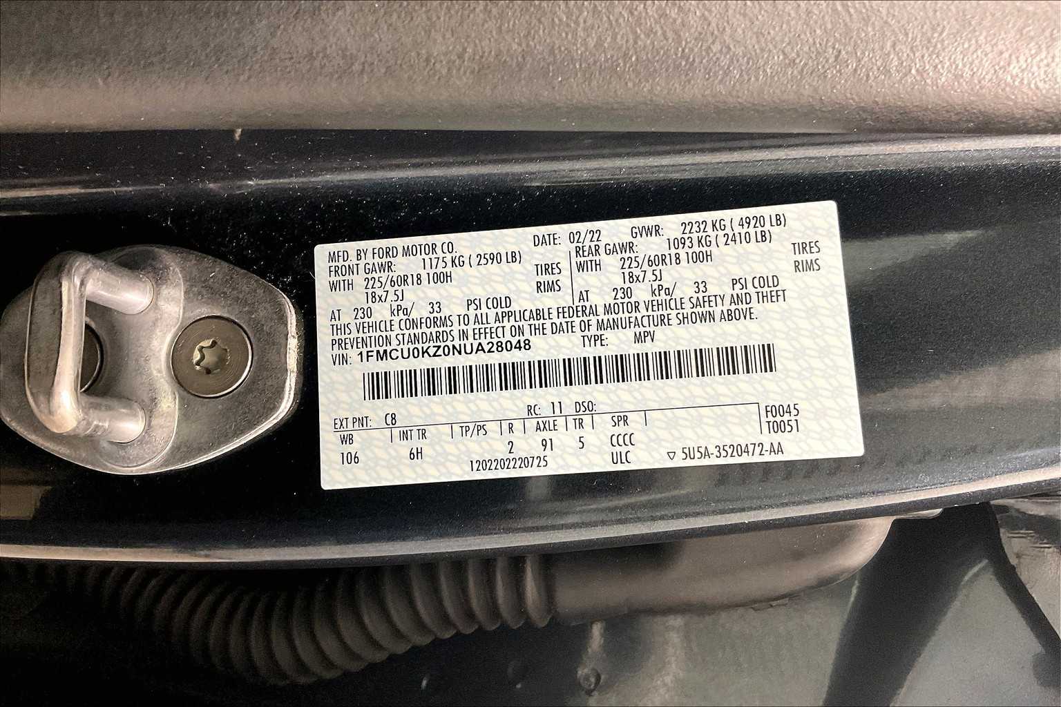 2022 Ford Escape SEL Plug-In Hybrid - Photo 36