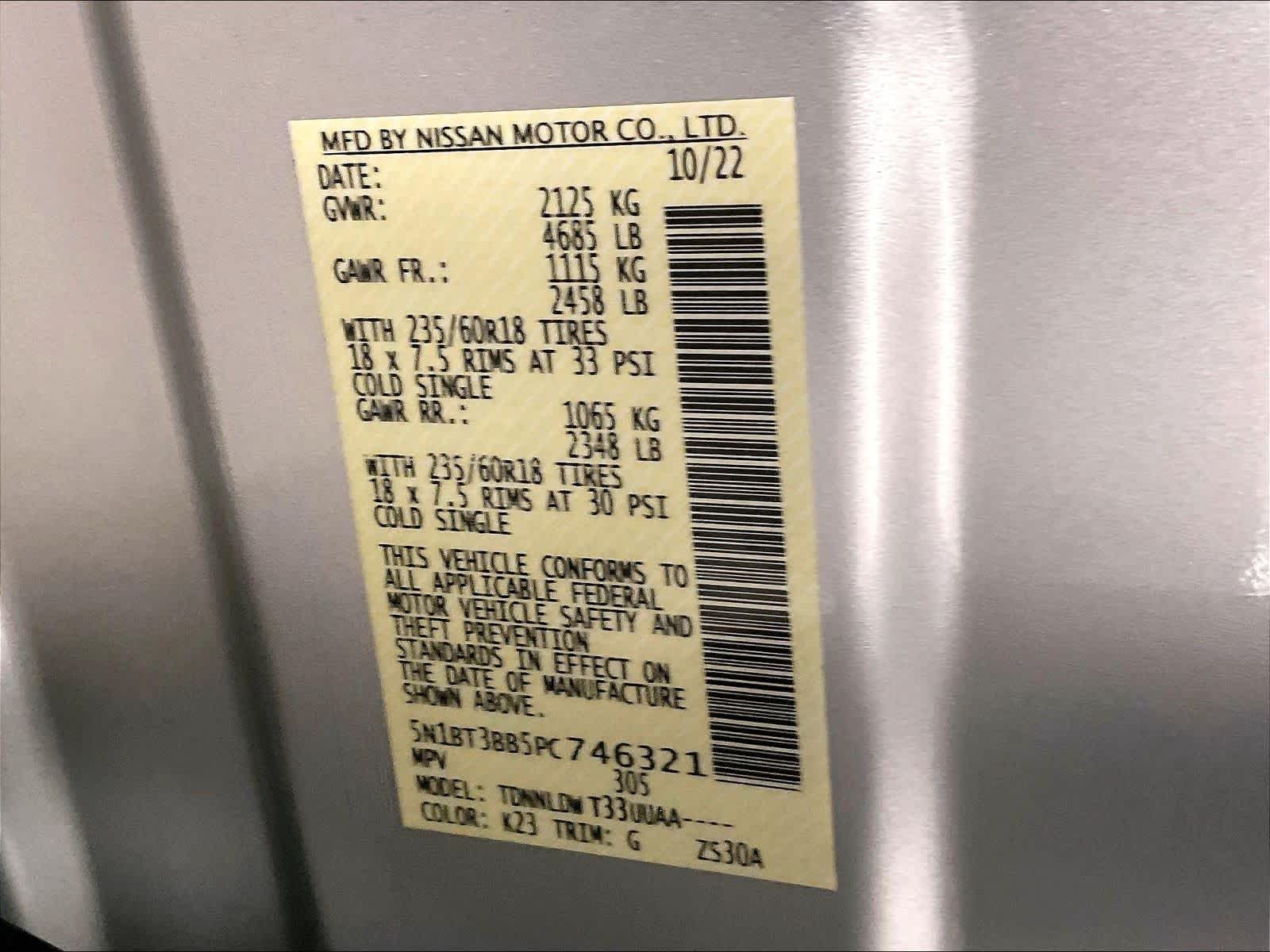 2023 Nissan Rogue SV - Photo 34