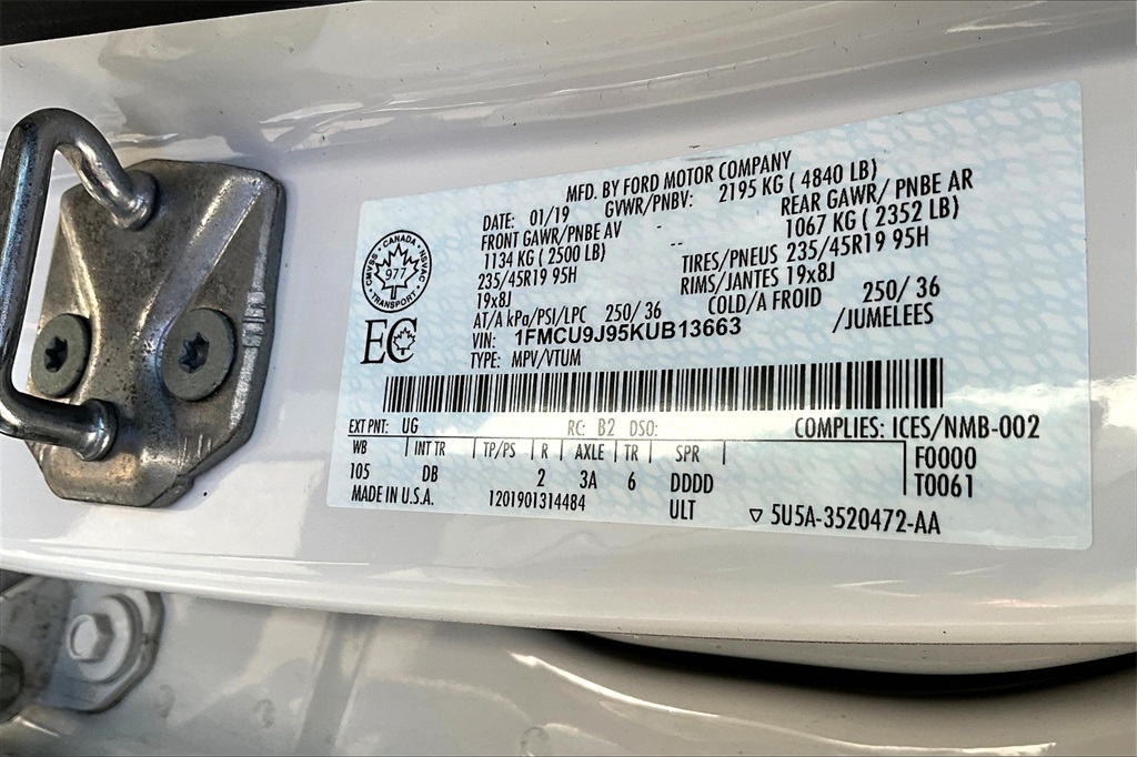 2019 Ford Escape Titanium - Photo 28