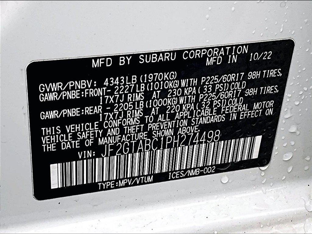 2023 Subaru Crosstrek Base - Photo 35