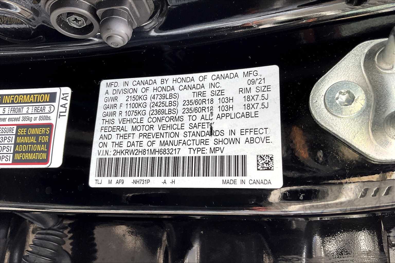 2021 Honda CR-V EX-L - Photo 36