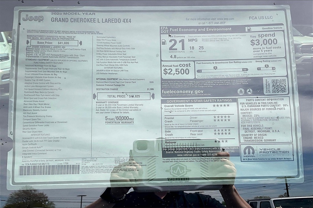 2025 Jeep Grand Cherokee L Laredo - Photo 17