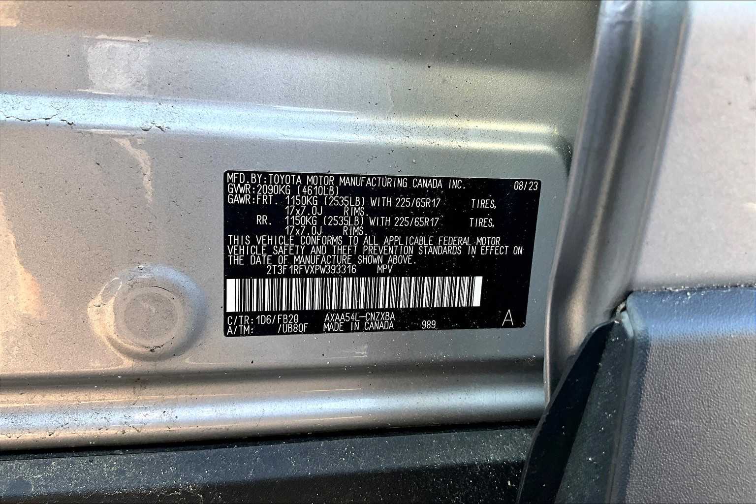 2023 Toyota RAV4 LE - Photo 6