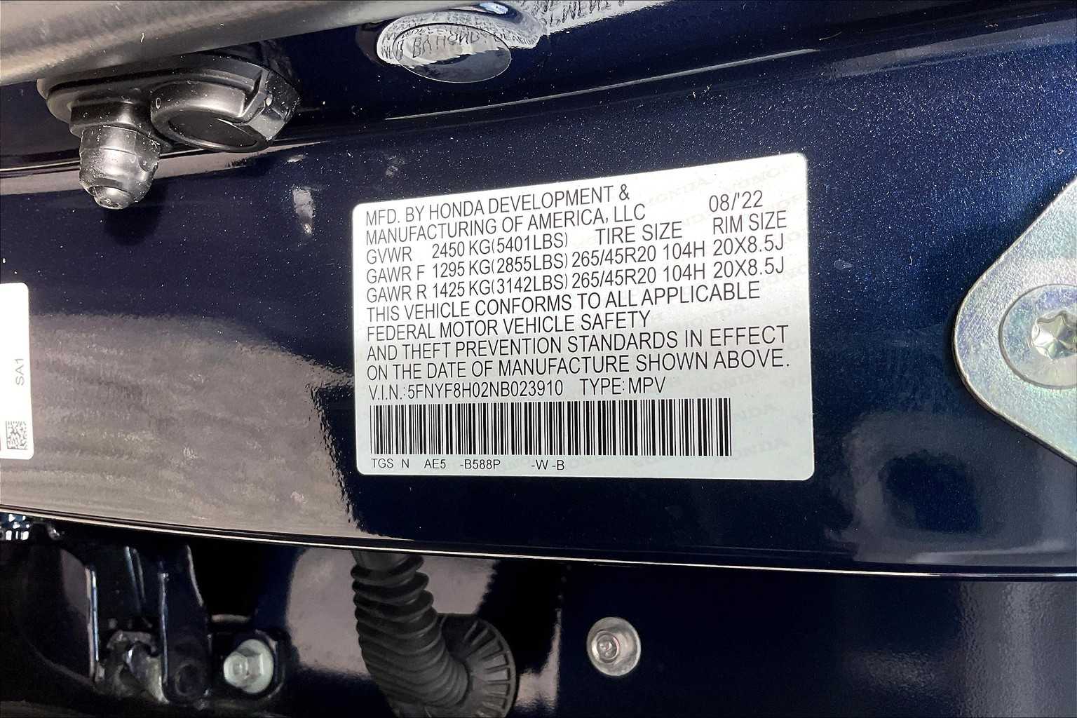 2022 Honda Passport Elite - Photo 34