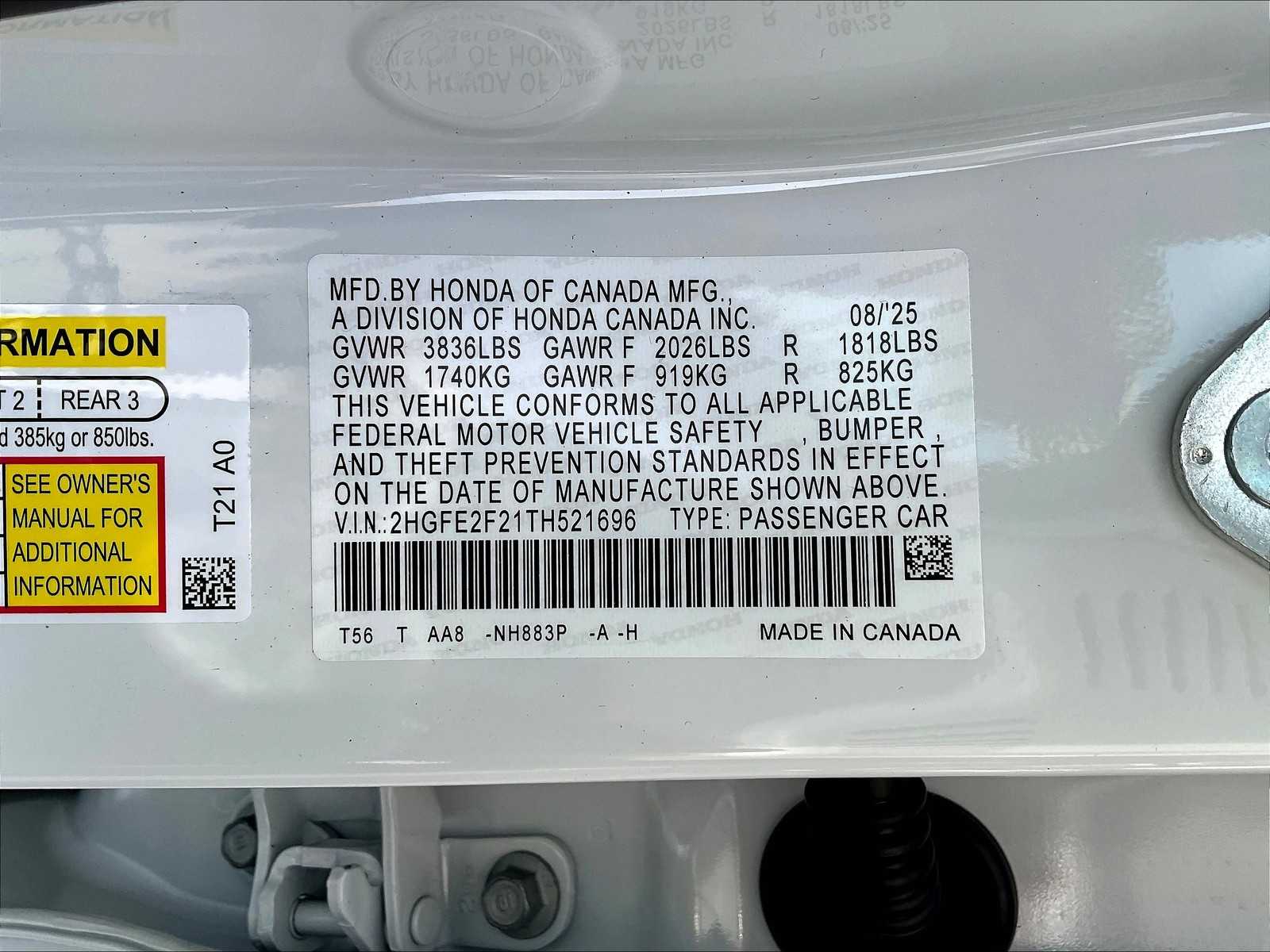 2026 Honda Civic LX - Photo 17