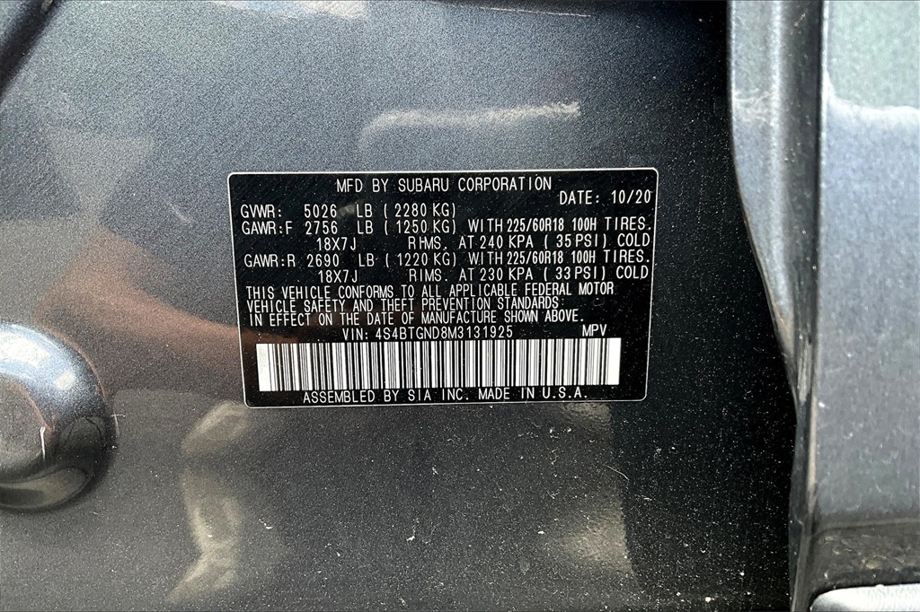 2021 Subaru Outback Limited XT - Photo 34
