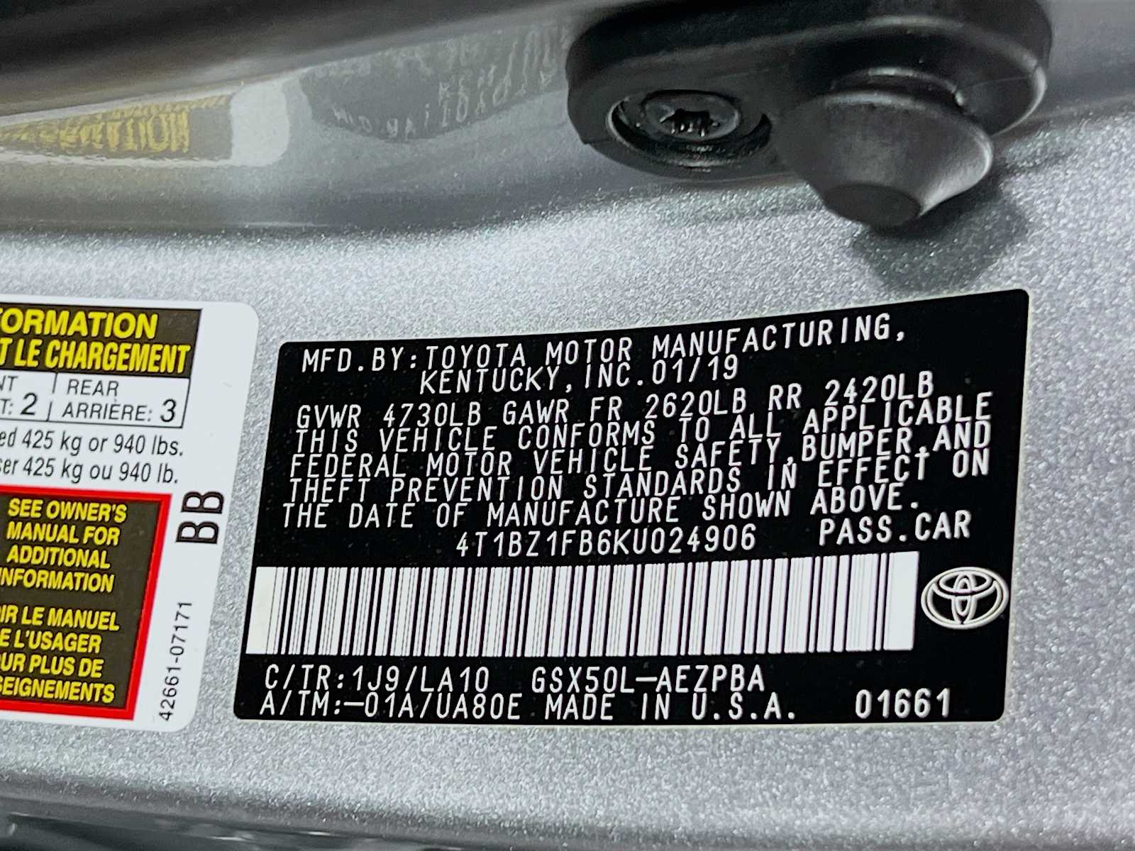 2019 Toyota Avalon Limited - Photo 33